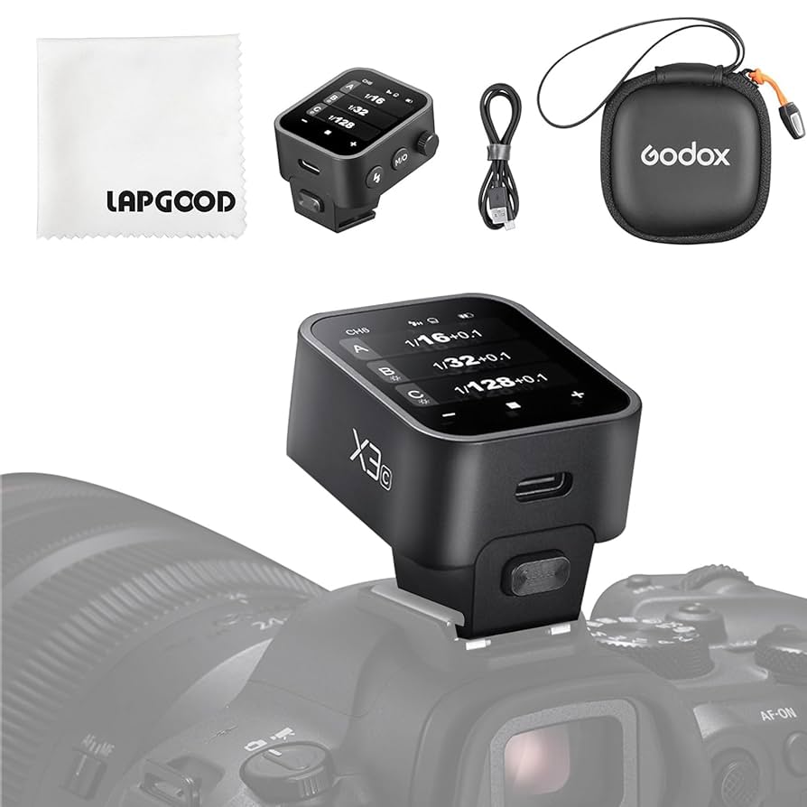 GODOX X3C TTL ワイヤレス フラッシュ トリガー Canon Amazon.com : Godox X3-C Touchscreen TTL Wireless Flash
